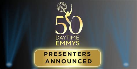 The 50th Annual Daytime Emmy Awards Presenters Announced