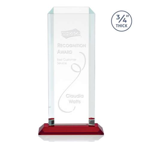 Dalton Award - Red AWS090-R | Recognition Awards