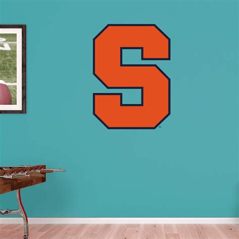 Syracuse Orange Logo Wall Decal | Shop Fathead® for Syracuse Orangemen Decor