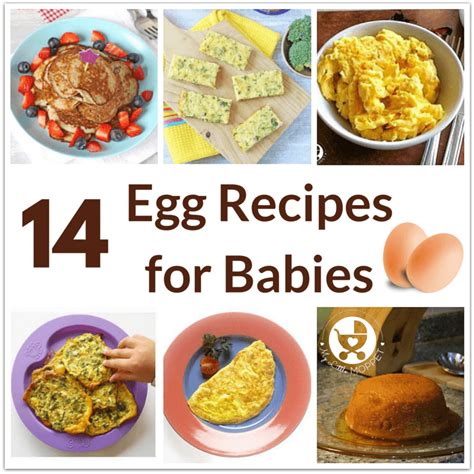 14 Egg Recipes for Babies - My Little Moppet