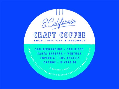 S. California Craft Coffe Identity #oldstyle #Identity #greatcolormix San Diego, Riverside ...
