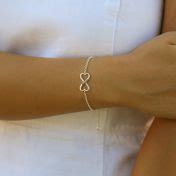 Infinity Bracelet with Names (Sterling Silver) - Talisa Jewelry