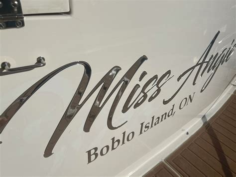 Custom Boat Name Raised Domed Decals - Etsy