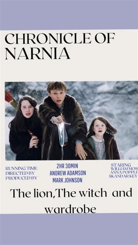 movie poster | Chronicles of narnia, Narnia, Movie posters