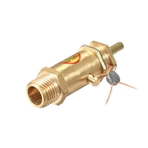 Air Compressor Pressure Relief Valve Release G 1/4 Male Inlet 115 PSI Preset Brass - Walmart.com ...