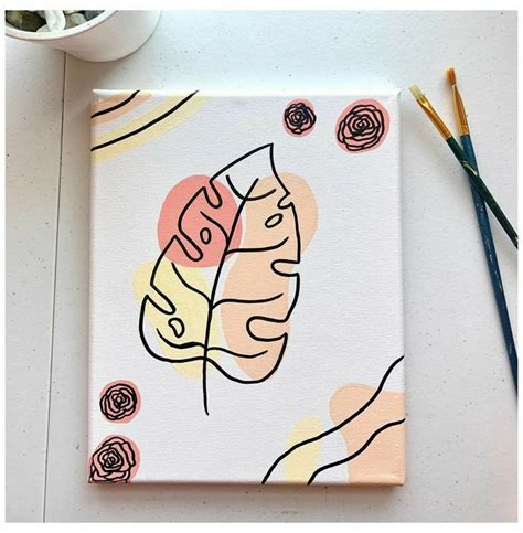 Aesthetic mini canvas painting | Diy canvas art, Mini canvas art, Diy ...