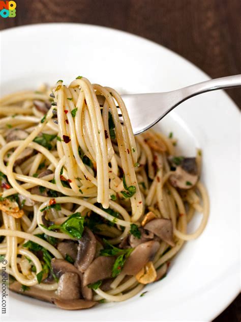 Mushroom Spaghetti Recipe