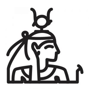 Hathor Egyptian God Symbol - Egyptian Deities - Egyptian Mythology