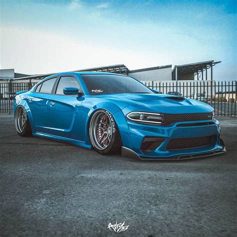 2020 Dodge Charger Hellcat 💙💥 Sittin low on @ld97forged LD08 ...