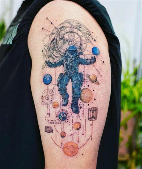 Astronomy Tattoo Sleeve