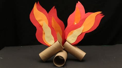 How To Make Bonfire At Home - DIY Crafts