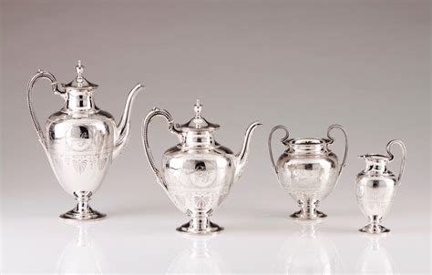 [Auction 72] Lot 551 - A Victorian tea and coffee set, STEPHEN SMITH ...