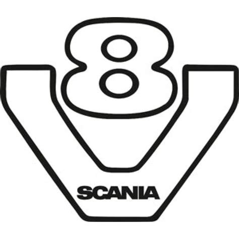 Scania V8 Logo