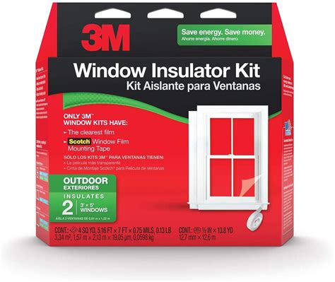 3M Outdoor Window Insulator Kit, 2-Window - Walmart.com