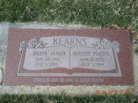 Joseph Kearns (1901 - 1980) - Find A Grave Photos