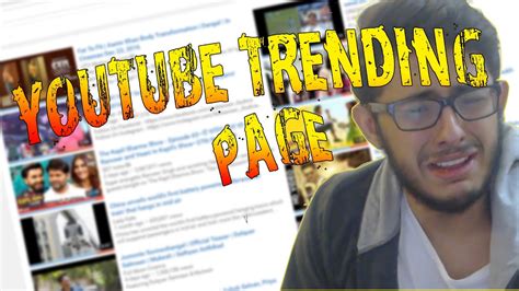 YOUTUBE TRENDING PAGE - YouTube