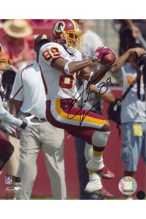 Santana Moss 8x10 Photo Signed Autographed Auto Authenticated COA Redskins