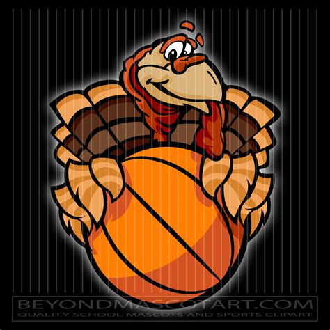 Thanksgiving Basketball Logo | Vector Format | JPG EPS