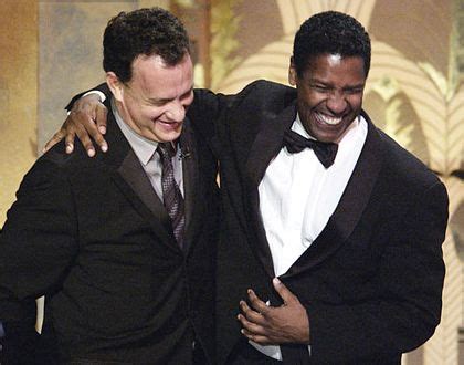 Tom Hanks & Denzel Washington | Denzel washington, Movie stars, Tom hanks