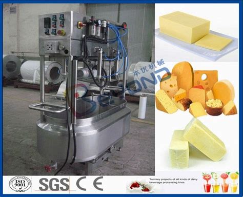 Cheese Process Cheese Production Equipment With Mozzarella Cheese Making Machine