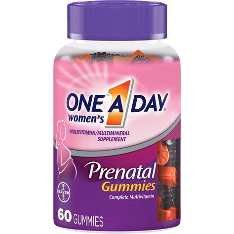 One A Day Women's Prenatal Multivitamin Gummies, Supplement for Before ...