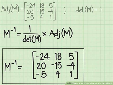 How To Find The Inverse Of A 3x3 Matrix - slideshare