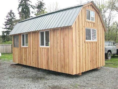 Rough Cut Sheds Barn Style - Tiny House Blog