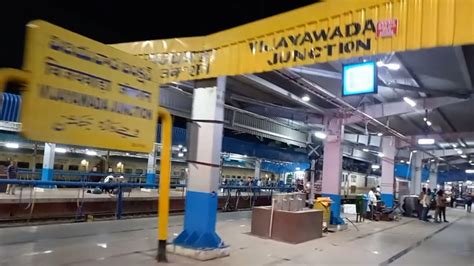 VIJAYAWADA JUNCTION RAILWAY STATION ON BOARD 08543 VSKP SMVT BENGALURU ...