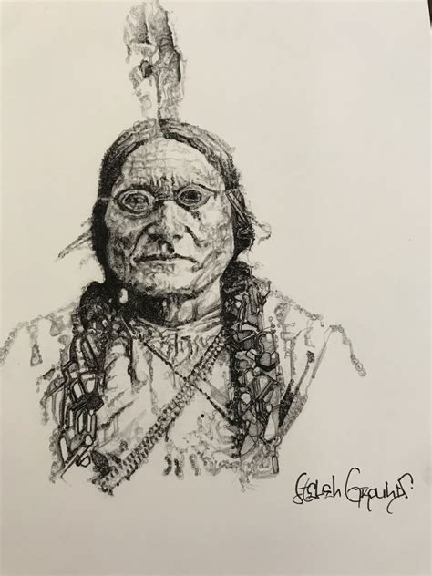 Steampunk Sitting Bull - WYLD Gallery