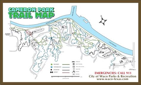Cameron Park Trail Map
