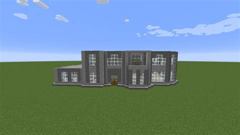 Giant Stone Brick/ Stone Slab House Minecraft Map