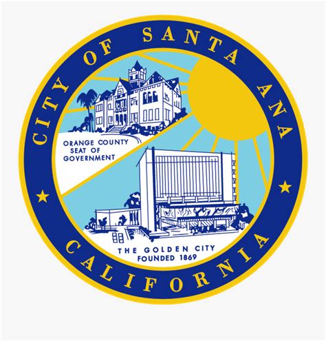 City Of Santa Ana Seal , Free Transparent Clipart - ClipartKey