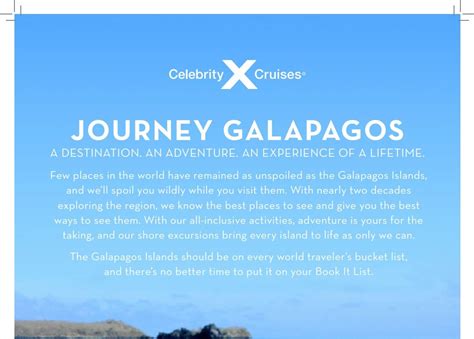 Galapagos with Celebrity Cruises - TierOneTravel.com - Online Canadian ...