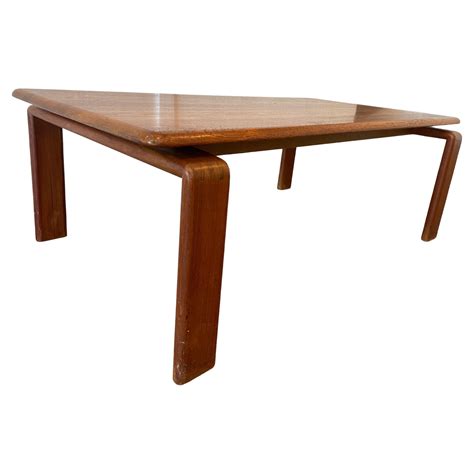 Danish Mid-Century Modern Cocktail or Coffee Table, 1950s, Solid Teak For Sale at 1stDibs