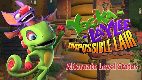 Yooka-Laylee and the Impossible Lair trailer showcases the different states a level can have ...