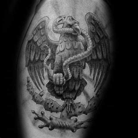 50 Mexican Eagle Tattoo Designs For Men - Manly Ink Ideas | Mexican tattoo, Mexican skull ...