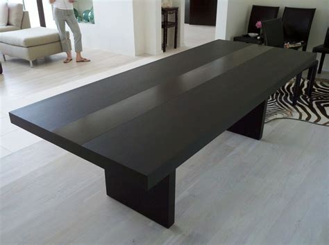 Modern Dining Table | Modern dining table, Black wood dining table, Dining table black