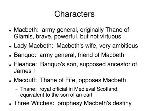 Macbeth. - ppt download