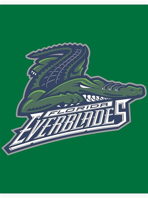 "Florida Everblades | Junior Hockey" Poster for Sale by artoryx | Redbubble