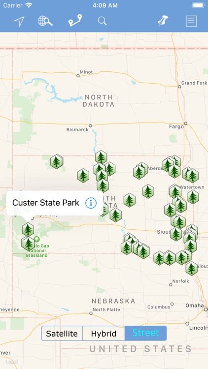 South Dakota State Parks map! by Shine George