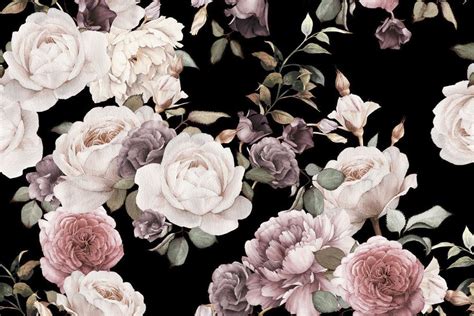 Vintage Floral Background High Resolution Cute Flowers Hd Wallpapers Free Download | Floral ...