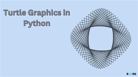 Turtle in Python | Board Infinity