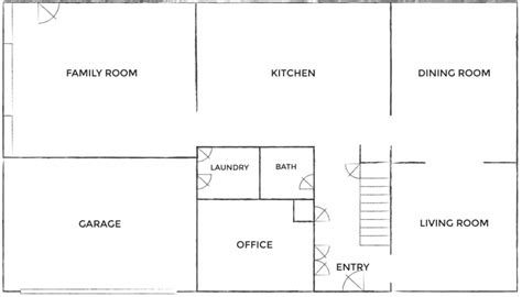 Original Floor Plan - Hampton House | A Renovation Story