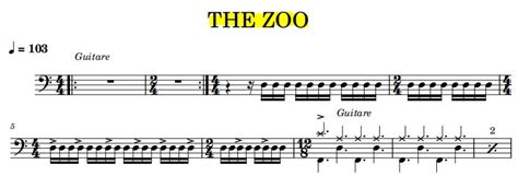 THE ZOO – Scorpions – Hellodrumscores