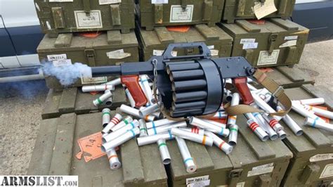 ARMSLIST - For Sale: 15 shot rotary 26.5mm flare launcher