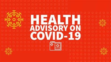 Health Advisory on COVID-19 | Farmioc