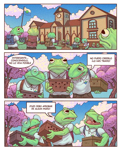 ArtStation - Comic - Froggy