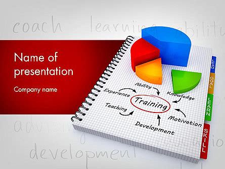 Training Plan with Pie Chart Presentation Template for PowerPoint and Keynote | PPT Star