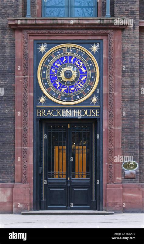 Bracken House Clock Stock Photo - Alamy