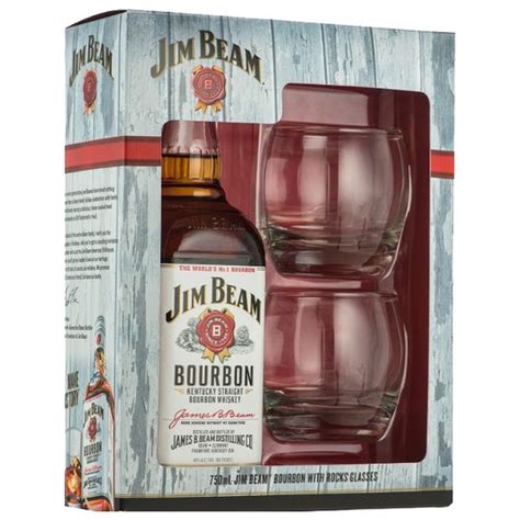 Jim Beam Jim Beam Gift Set (750 ml) - Instacart